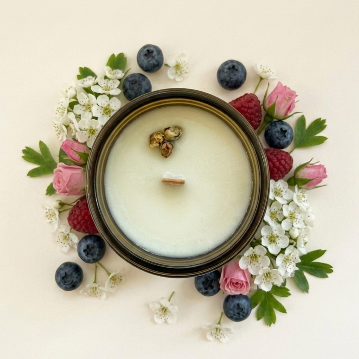 Świeca sojowa "Owocowy Sad" - Blossom Berry | 180 ml - obrazek 2