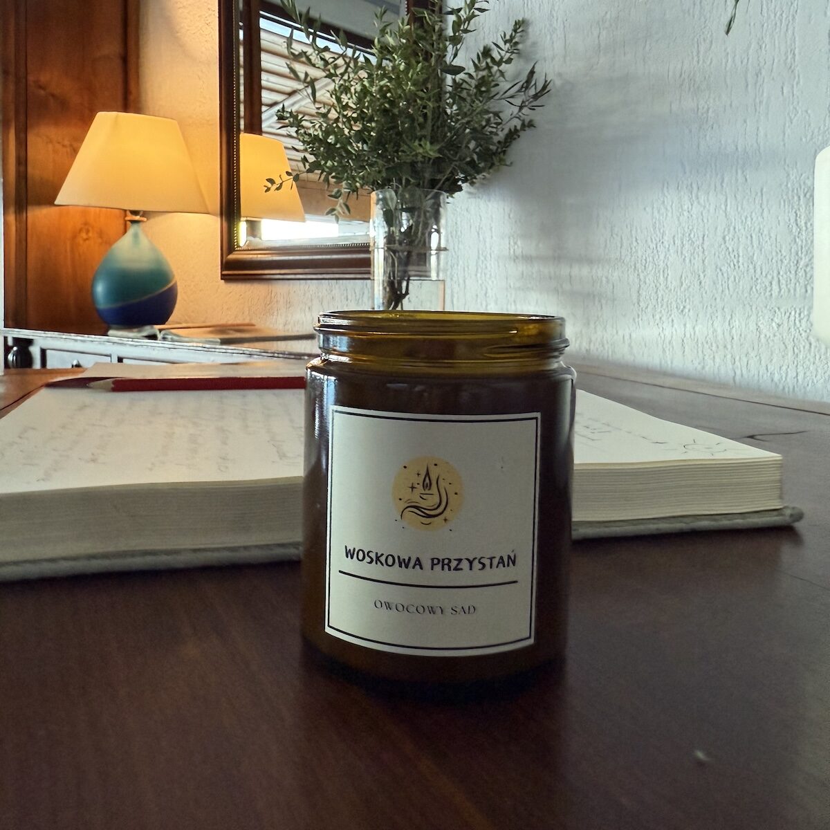 Świeca sojowa "Owocowy Sad" - Blossom Berry | 180 ml - obrazek 5